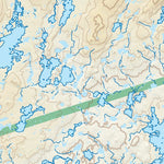 NLNL22 Meelpaeg Lake Newfoundland and Labrador Topo Preview 3