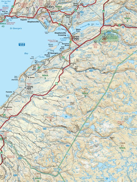 NLNL19 Stephenville Newfoundland and Labrador Topo Preview 1