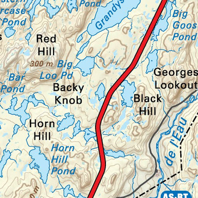 NLNL14 Terrenceville Newfoundland and Labrador Topo Preview 2