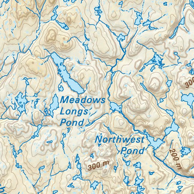 NLNL08 Rose Blanche Newfoundland and Labrador Topo Preview 3