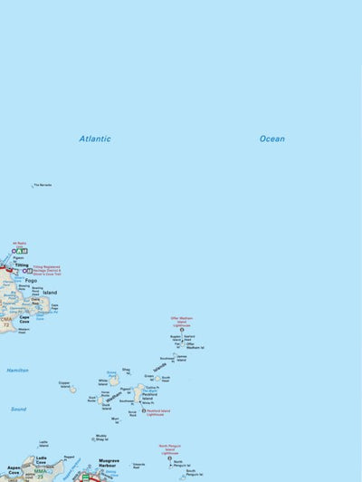NLNL54 Musgrave Harbour Newfoundland and Labrador Topo Preview 1