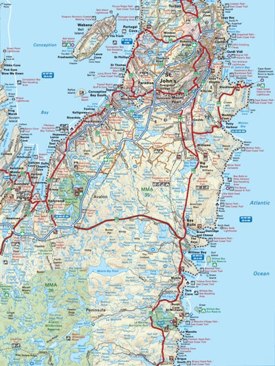 NLNL17 St John's Newfoundland and Labrador Topo Preview 1