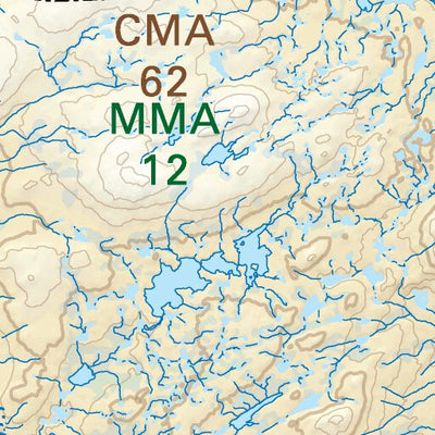 NLNL32 Buchans Newfoundland and Labrador Topo Preview 2