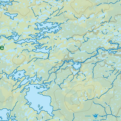 NLNL25 Bay du Nord Wilderness West Newfoundland and Labrador Topo Preview 2
