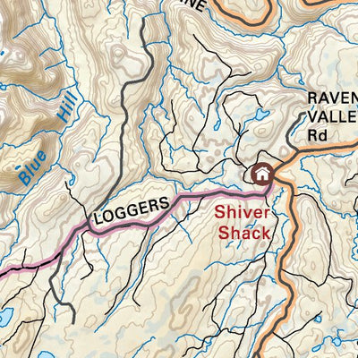 NLNL30 York Harbour Newfoundland and Labrador Topo Preview 3