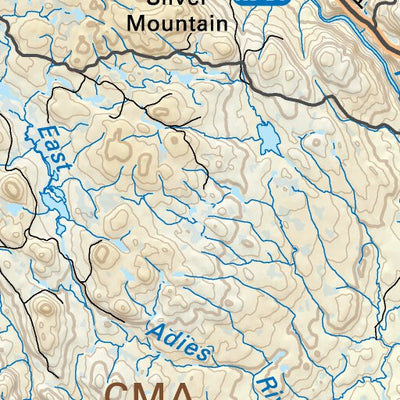 NLNL41 Howley Newfoundland and Labrador Topo Preview 3