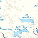 NLNL70 Smallwood Reservoir Newfoundland and Labrador Topo Preview 2