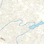 NLNL70 Smallwood Reservoir Newfoundland and Labrador Topo Preview 3