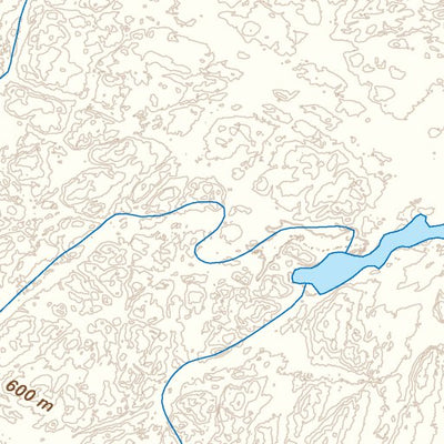 NLNL70 Smallwood Reservoir Newfoundland and Labrador Topo Preview 3