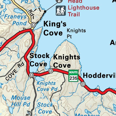 NLNL38 Bonavista Newfoundland and Labrador Topo Preview 2