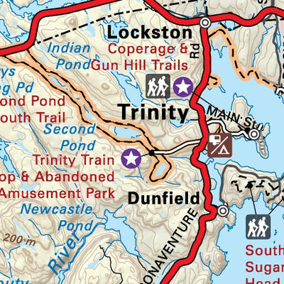 NLNL38 Bonavista Newfoundland and Labrador Topo Preview 3