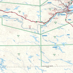 NLNL66 Grande Lake Newfoundland and Labrador Topo Preview 1