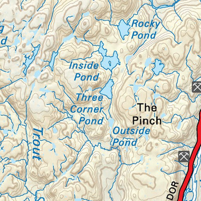 NLNL61 Pinware Newfoundland and Labrador Topo Preview 3