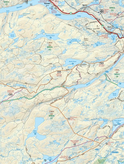 NLNL36 Benton Newfoundland and Labrador Topo Preview 1
