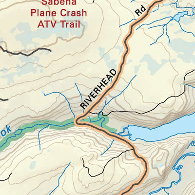 NLNL36 Benton Newfoundland and Labrador Topo Preview 2