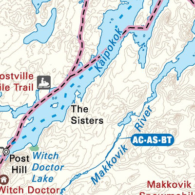NLNL72 Rigolet Newfoundland and Labrador Topo Preview 3