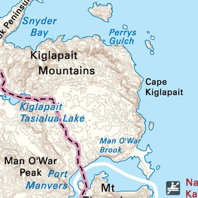 NLNL75 Nain Newfoundland and Labrador Topo Preview 2
