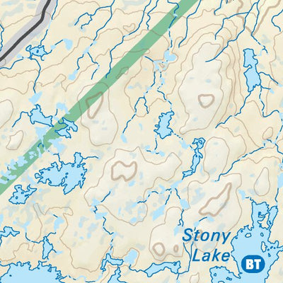 NLNL34 Grand Falls Windsor Newfoundland and Labrador Topo Preview 2