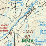 NLNL34 Grand Falls Windsor Newfoundland and Labrador Topo Preview 3