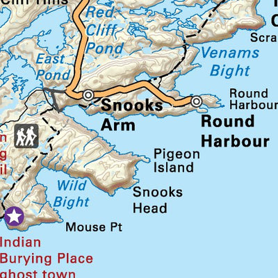 NLNL51 Burlington Newfoundland and Labrador Topo Preview 2