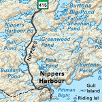 NLNL51 Burlington Newfoundland and Labrador Topo Preview 3