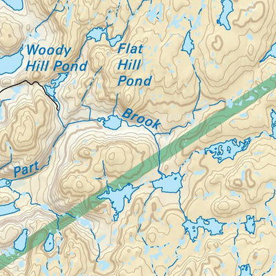 NLNL56 Hawke's Bay Newfoundland and Labrador Topo Preview 2