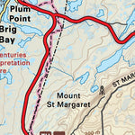 NLNL58 Bird Cove Newfoundland and Labrador Topo Preview 2