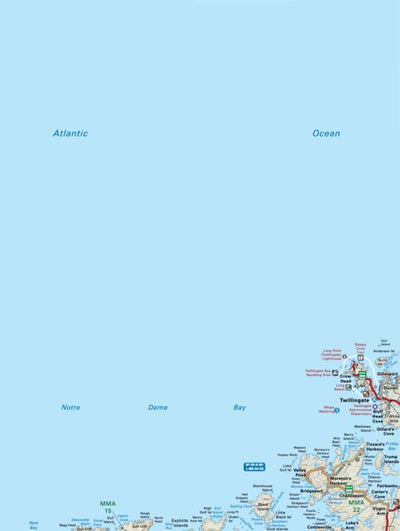 NLNL52 Twillingate Newfoundland and Labrador Topo Preview 1