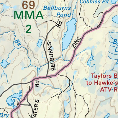 NLNL55 Port aux Choix Newfoundland and Labrador Topo Preview 3