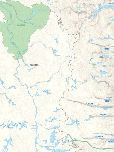 NLNL74 Hebron Newfoundland and Labrador Topo Preview 1