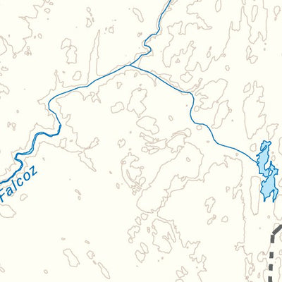 NLNL74 Hebron Newfoundland and Labrador Topo Preview 2