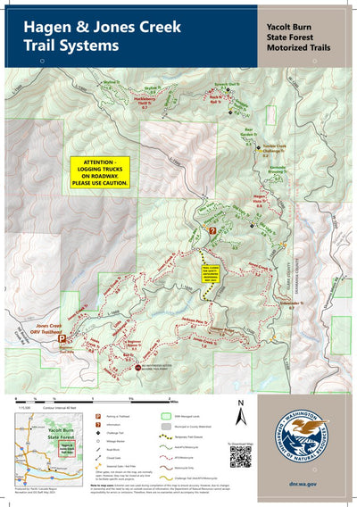 Yacolt Burn State Forest - Motorized Trails Preview 1