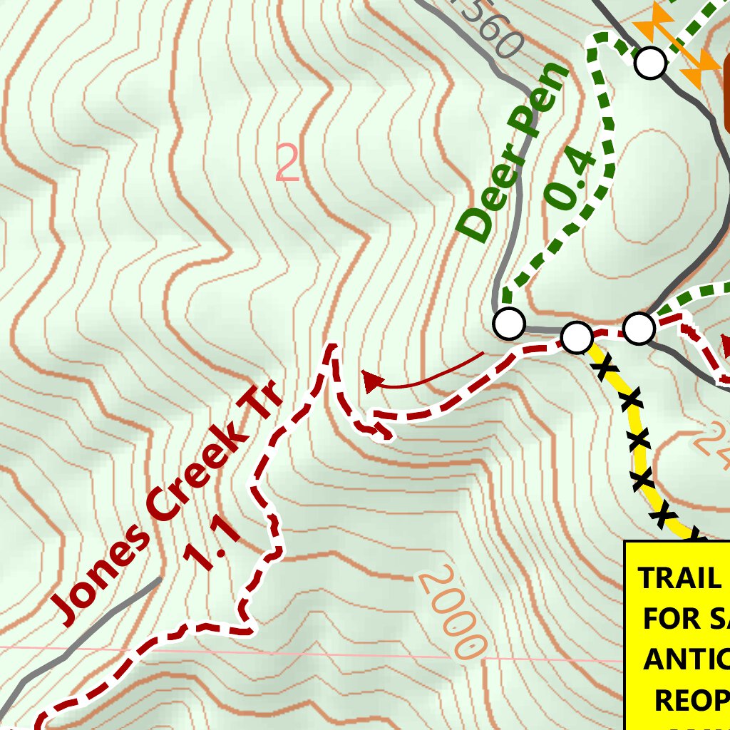 Yacolt Burn State Forest - Motorized Trails Map by Washington State ...