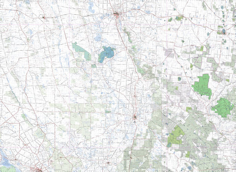 Getlost Map 7023 PENOLA Victoria Topographic Map V16b 1:75,000 Preview 1