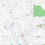 Getlost Map 7024 NARACOORTE Victoria Topographic Map V16b 1:75,000 Preview 1