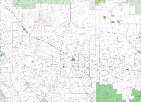 Getlost Map 7025 CANNAWIGARA Victoria Topographic Map V16b 1:75,000 Preview 1
