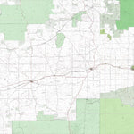 Getlost Map 7027 PINNAROO Victoria Topographic Map V16b 1:75,000 Preview 1