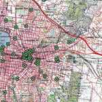 Getlost Map 7522-7622 SKIPTON-BALLARAT Victoria Topographic Map V16b 1:75,000 Preview 3