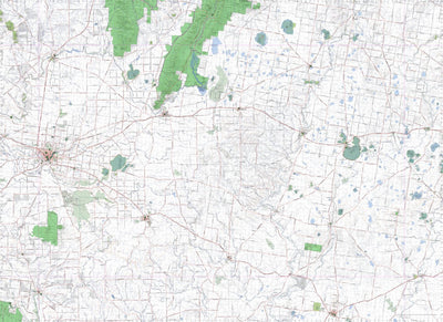 Getlost Map 7322-7422 HAMILTON-WILLAURA Victoria Topographic Map V16b 1:75,000 Preview 1