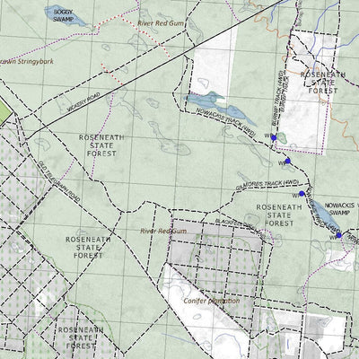 Getlost Map 7123-7223 EDENHOPE-BALMORAL Victoria Topographic Map V16b 1:75,000 Preview 3