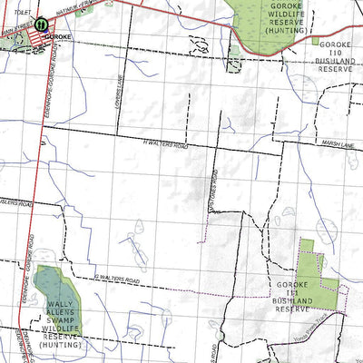 Getlost Map 7124-7224 GOROKE-NATIMUK Victoria Topographic Map V16b 1:75,000 Preview 2