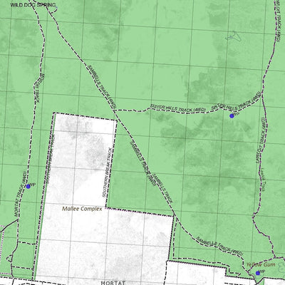 Getlost Map 7124-7224 GOROKE-NATIMUK Victoria Topographic Map V16b 1:75,000 Preview 3