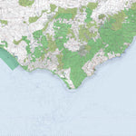 Getlost Map 7520-7620 PRINCETOWN-OTWAY Victoria Topographic Map V16b 1:75,000 Preview 1