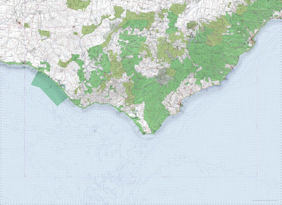 Getlost Map 7520-7620 PRINCETOWN-OTWAY Victoria Topographic Map V16b 1:75,000 Preview 1