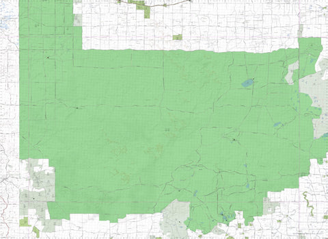 Getlost Map 7128-7228 BELLBIRD-SUNSET Victoria Topographic Map V16b 1:75,000 Preview 1