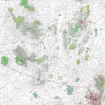 Getlost Map 7523-7623 BEAUFORT-CRESWICK Victoria Topographic Map V16b 1:75,000 Preview 1