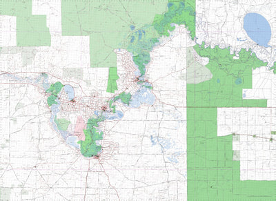 Getlost Map 7029 RENMARK Victoria Topographic Map V16b 1:75,000 Preview 1