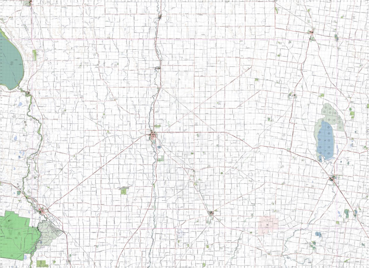 Getlost Map 7325-7425 WARRACKNABEAL- DONALD Victoria Topographic Map ...