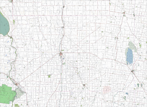 Getlost Map 7325-7425 WARRACKNABEAL- DONALD Victoria Topographic Map V16b 1:75,000 Preview 1