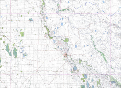 Getlost Map 7527-7627 NYAH-SWAN HILL Victoria Topographic Map V16b 1:75,000 Preview 1
